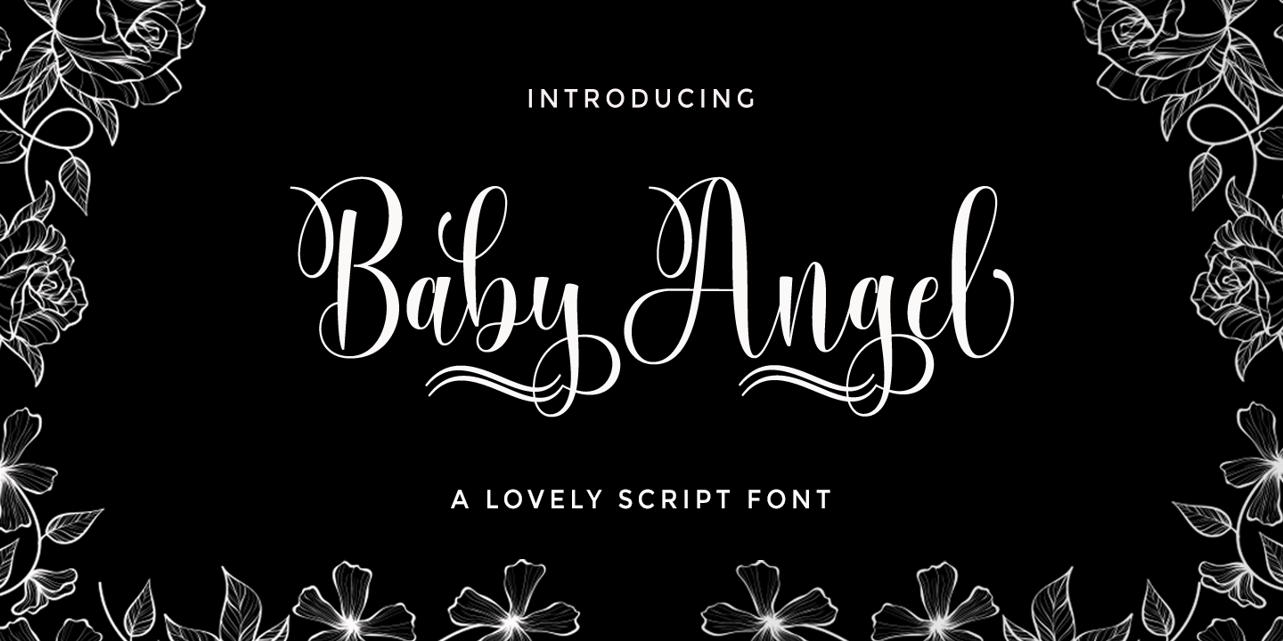 Baby Angel Font preview